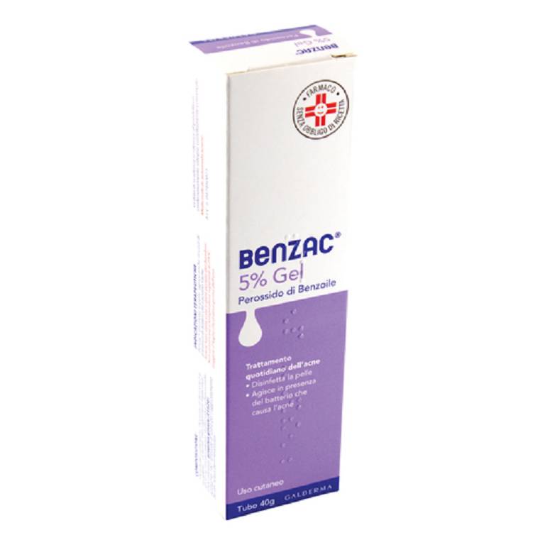 BENZAC*GEL 40G 5%