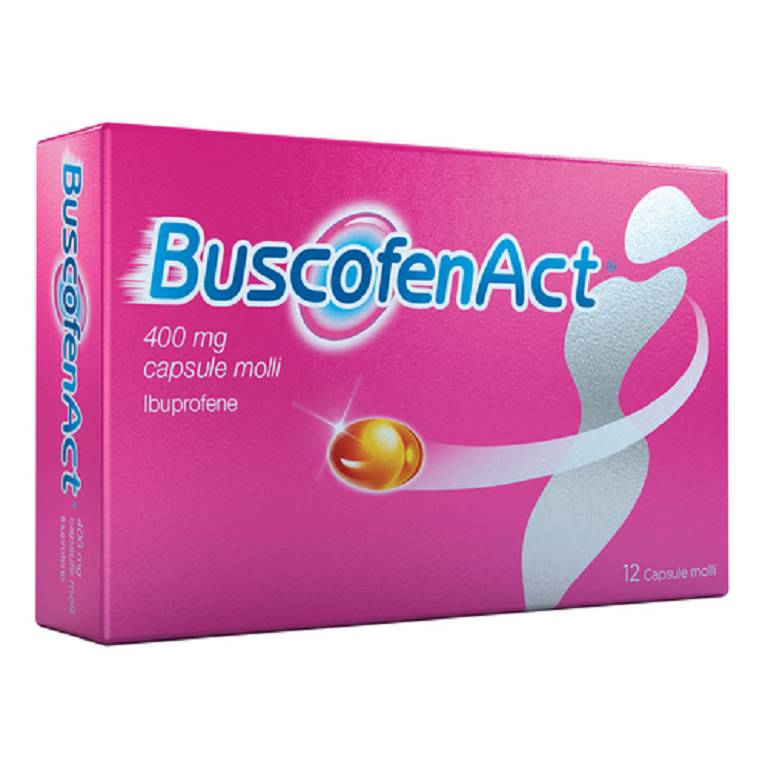 BUSCOFENACT*12CPS 400MG