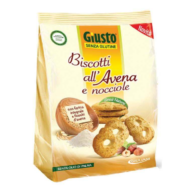 GIUSTO S/G BISC AVENA C/NOCC