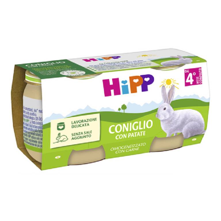 HIPP OMOG CONIGLIO VERD 2X80G