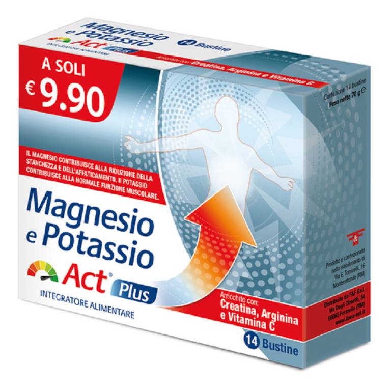 MAGNESIO POTASSIO ACT PLUS14BS