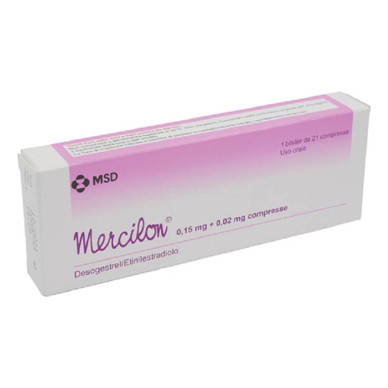 MERCILON*21CPR 0,15MG+0,02MG