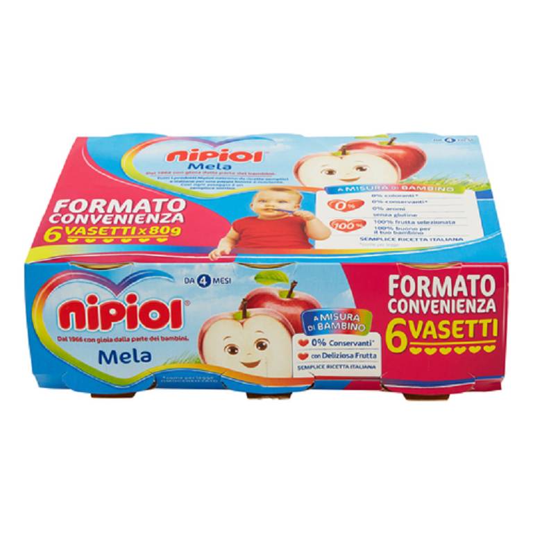NIPIOL OMOG MELA 6X80G