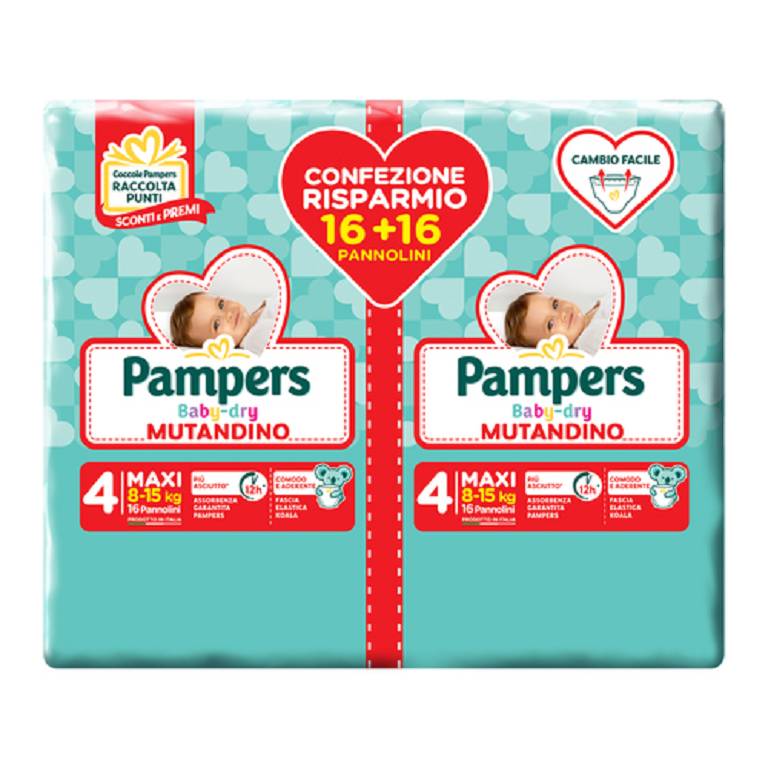 PAMPERS BD MUT DUODWCT MAXI32P