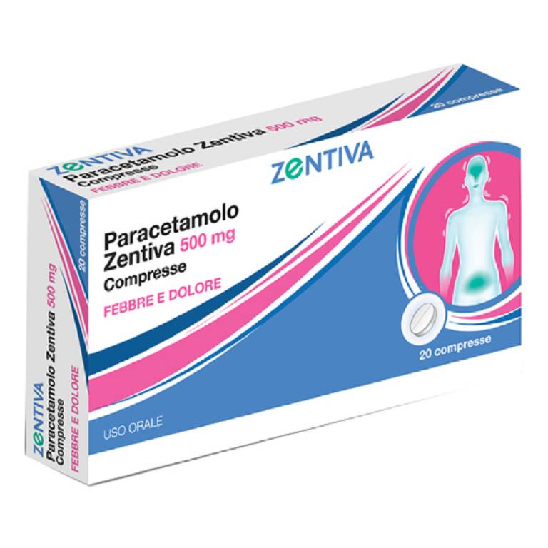 PARACETAMOLO ZEN*20CPR 500MG