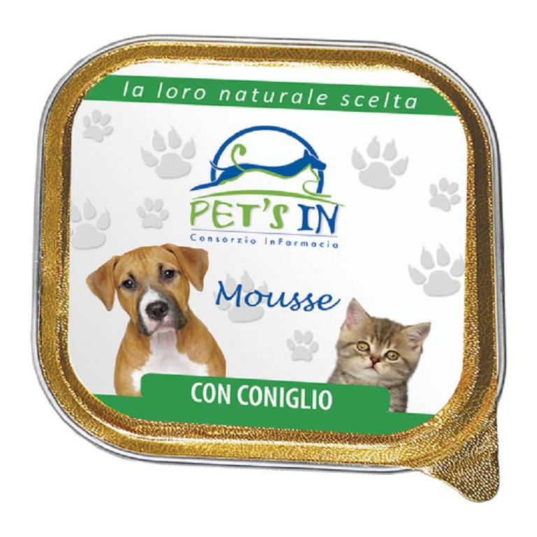 PET'SIN MOUSSE CONIGLIO 100G