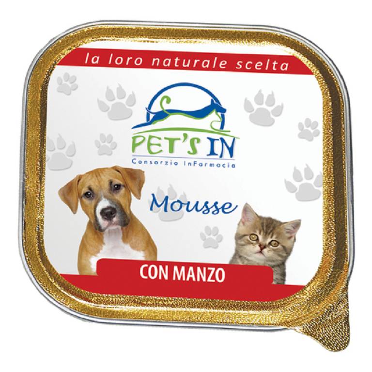 PET'SIN MOUSSE MANZO 100G