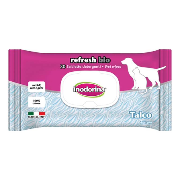 SALVIETTE BIO TALCO INODORINA