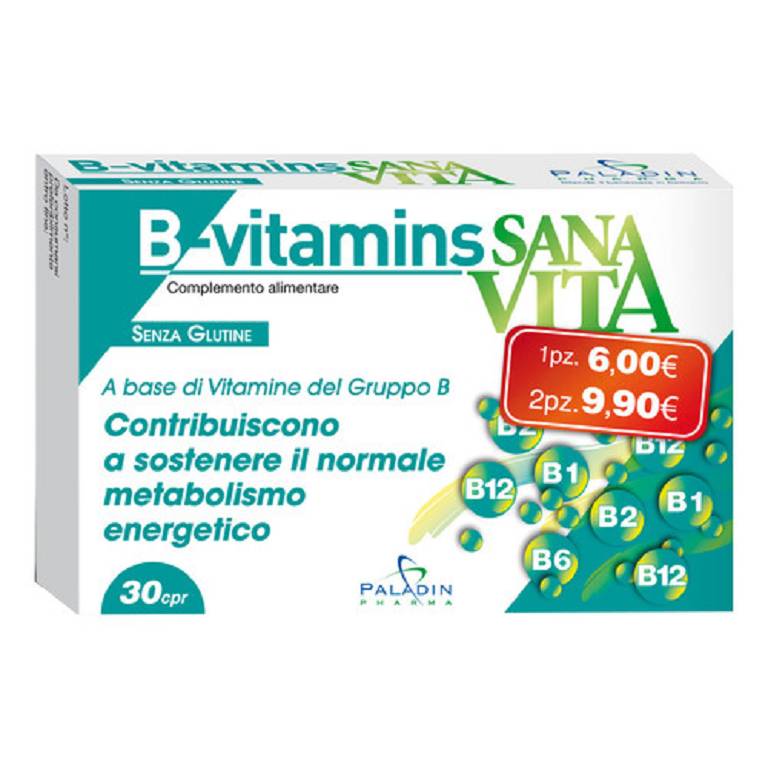 SANAVITA B-VITAMINS 30CPR OFC