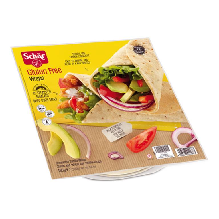 SCHAR WRAPS PIADINA ARROT 160G