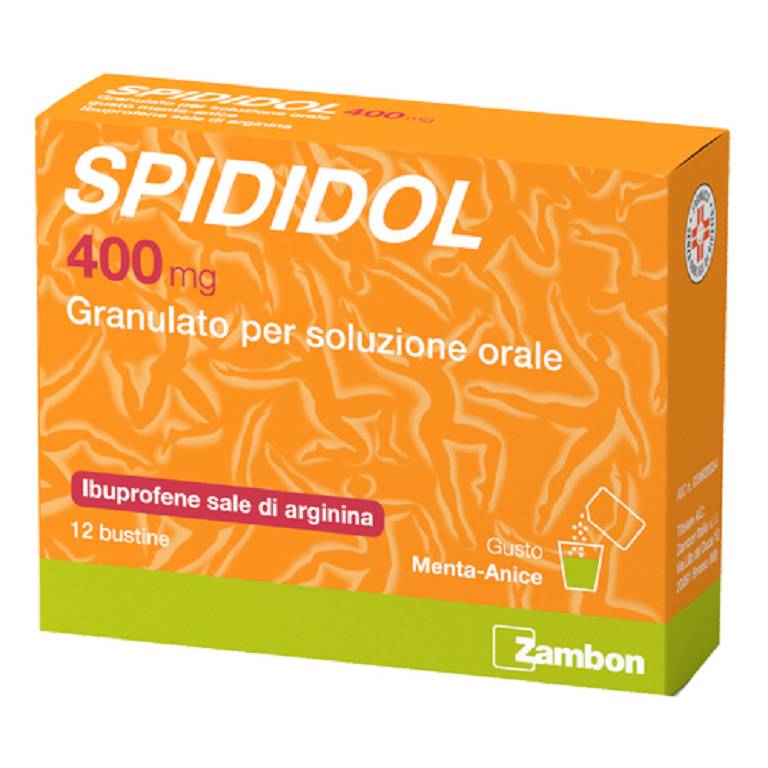 SPIDIDOL*OS GRAT 12BS 400MG ME